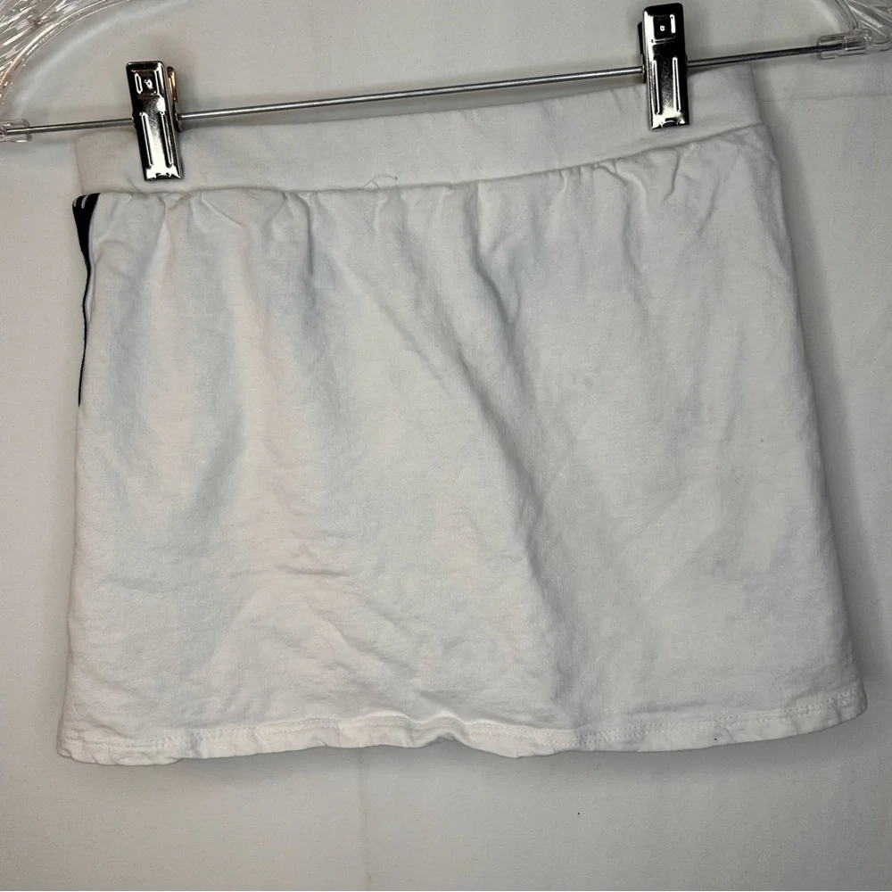 Bebe Sport White Cotton Skort Girls Size M 10/12